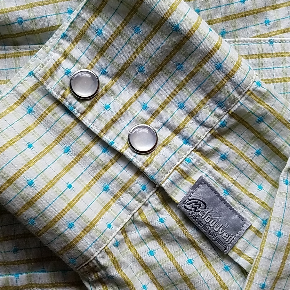 Cloudveil Western style collared blouse